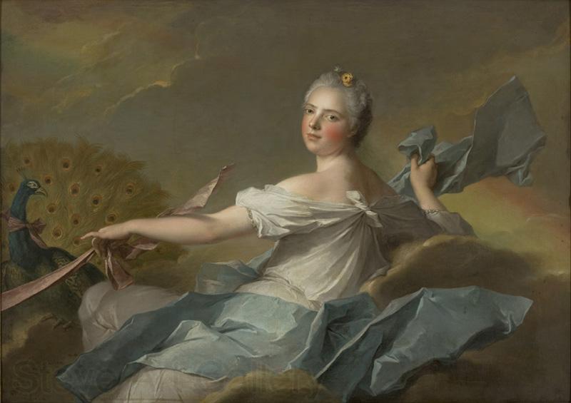 Jjean-Marc nattier Princess Marie Adelaide of France - The Air Norge oil painting art
